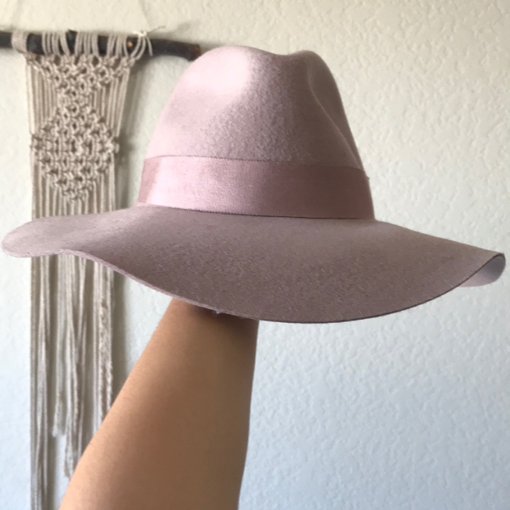 Topshop lavender felt hat